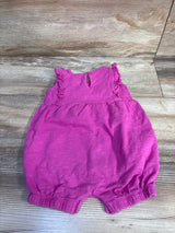 Just One You Eyelet Shortie Romper Pink sz 12m