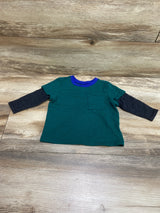 Old Navy 2fer Pocket Shirt Green sz 12-18m