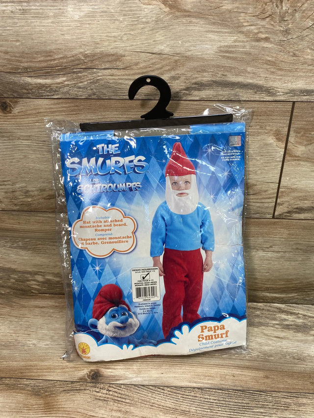 Rubie's NEW Papa Smurf Costume sz 12-24m - Me 'n Mommy To Be