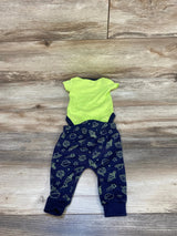 Kidgets 2pc Bodysuit & Pants Green sz 0-3m