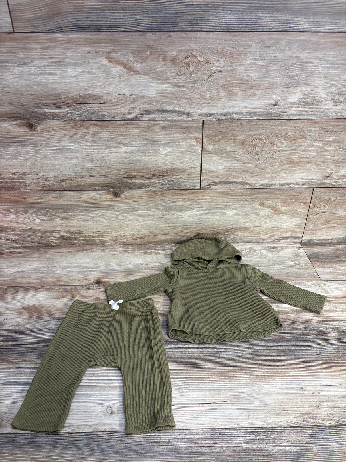 Modern Moments Thermal 2pc Set Green sz 3-6m