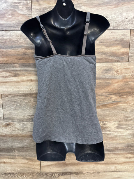 Gilligan & O'Malley Clip Down Nursing Cami Grey sz Medium - Me n Mommy To Be