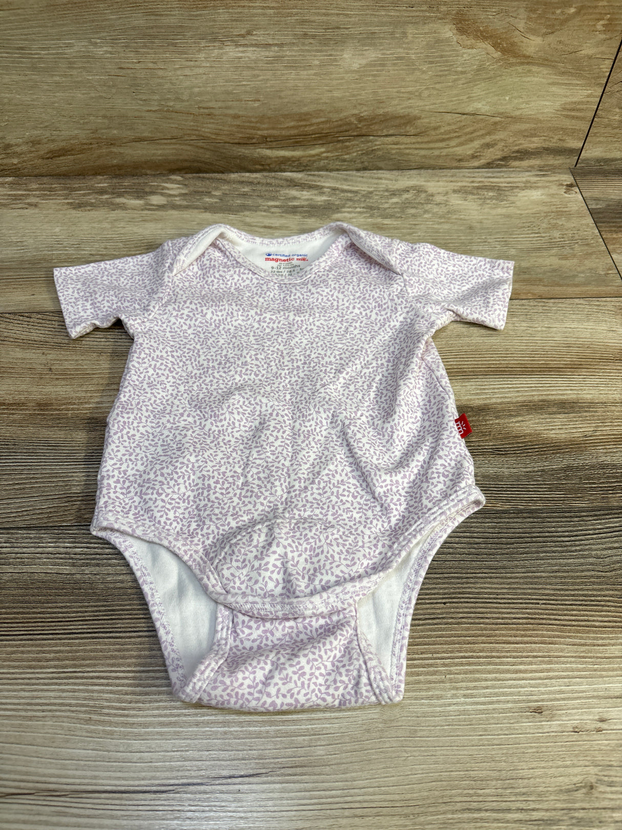 Magnetic Me Magnetic Bodysuit White sz 9-12m