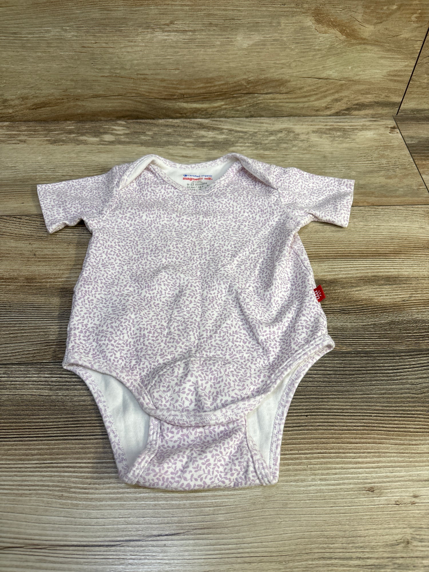 Magnetic Me Magnetic Bodysuit White sz 9-12m