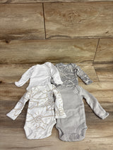 Carter's 4pk Bodysuits White sz Preemie