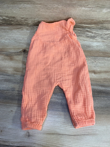 Cat & Jack Henley Romper Pink sz 6-9m - Me n Mommy To Be