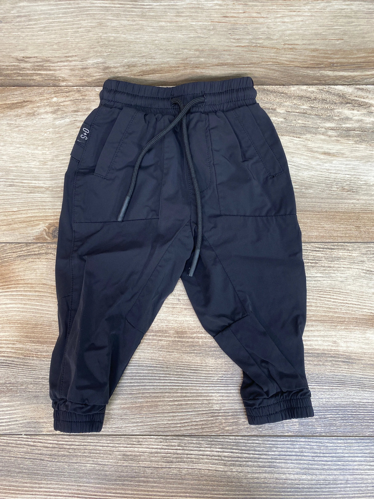 Olive + Scout Drawstring Joggers Black sz 3-6m