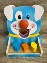 Melissa & Doug First Play Spin & Feed Shape Sorter