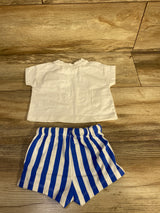 Cat & Jack 2pc Future So Bright Shirt & Shorts Set White sz 0-3m