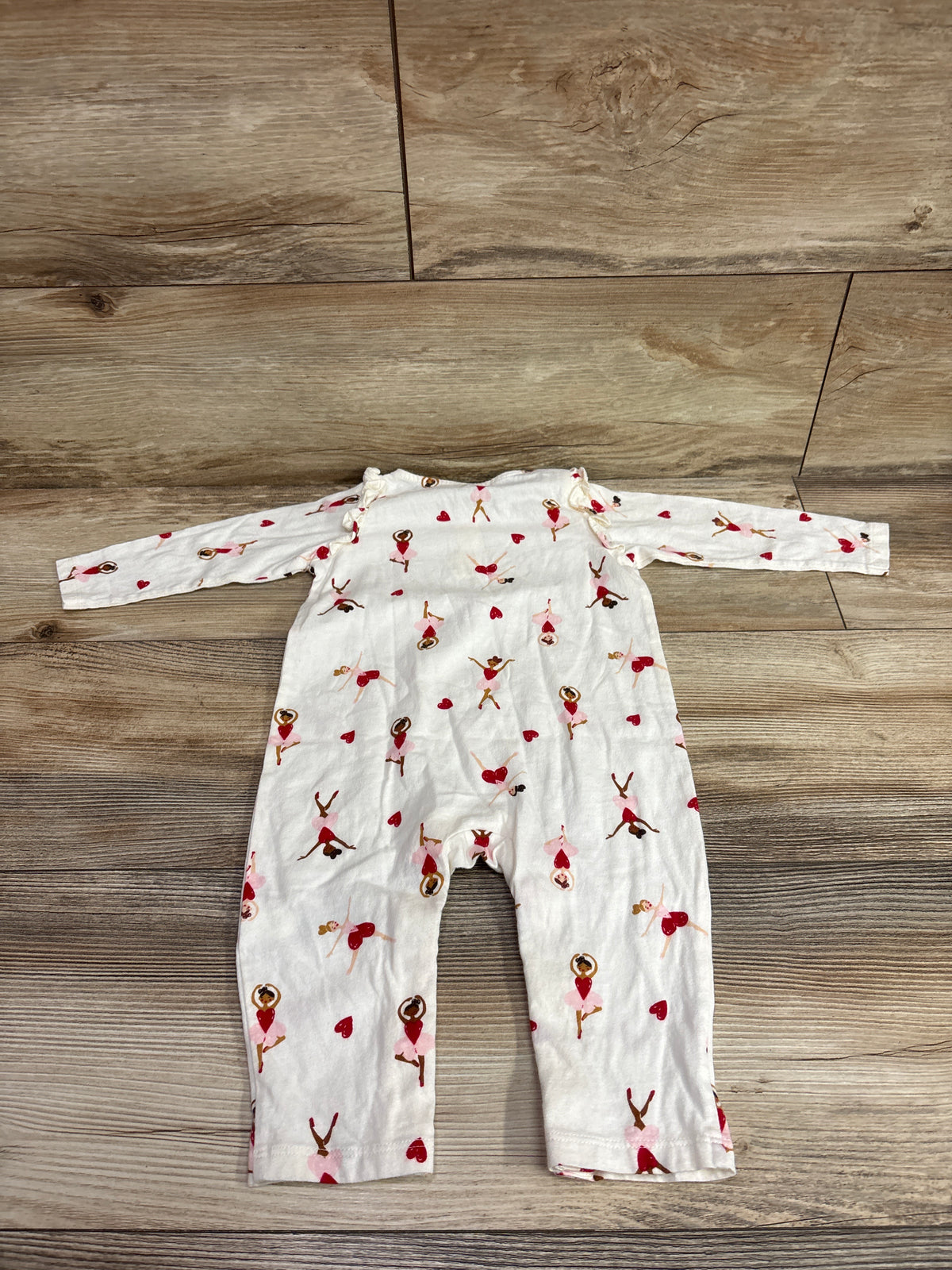 Old Navy Ballerina Henley Coverall Ivory sz 6-12m