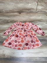 Picapino Fruit Print Dress Pink sz 3T