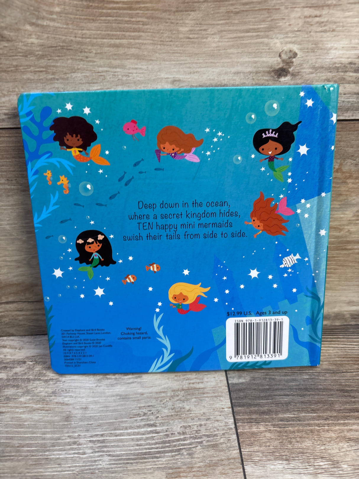 Ten Mini Mermaids Board Book