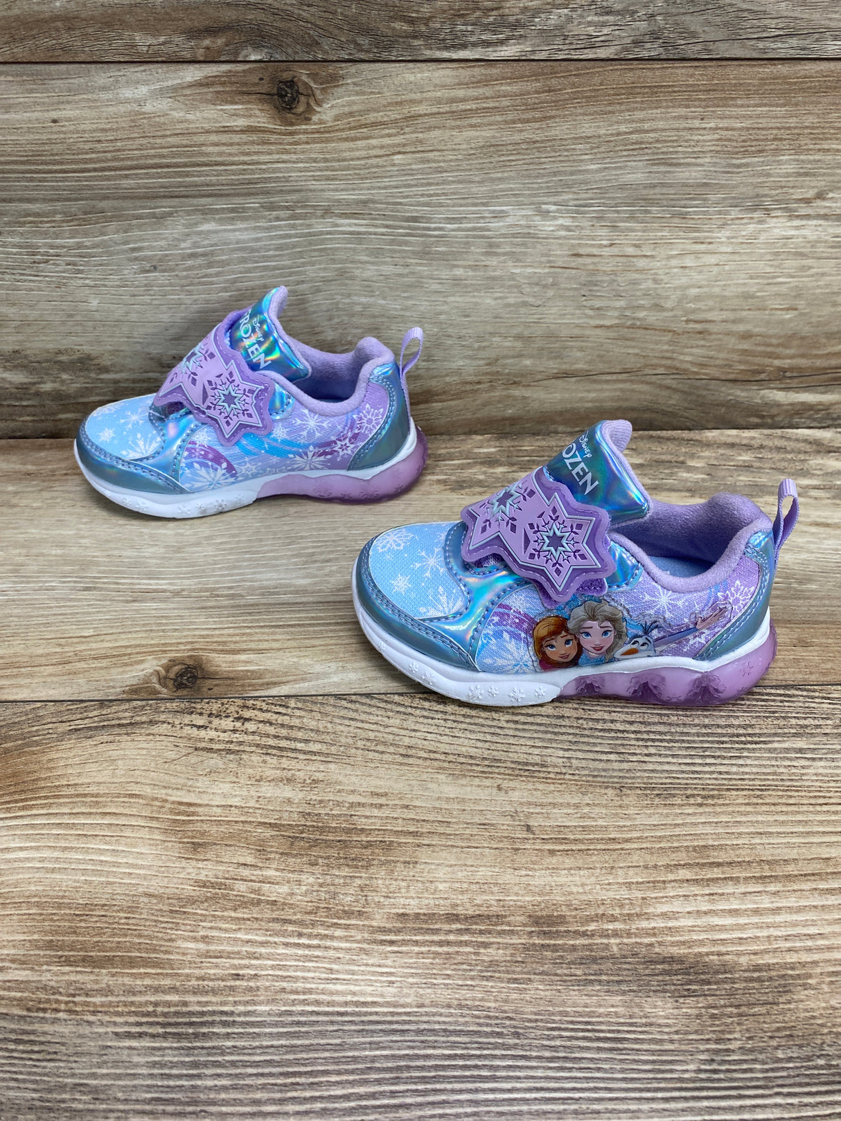 Toddler Disney Frozen Athletic Sneakers - Blue Sz 7c