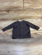 H&M Snap Button Shirt Grey sz 6-9m