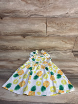 PatPat Pineapple Dress White sz 3T