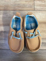 Cat & Jack Bobby Slip On Boat Sneakers Beige sz 7c