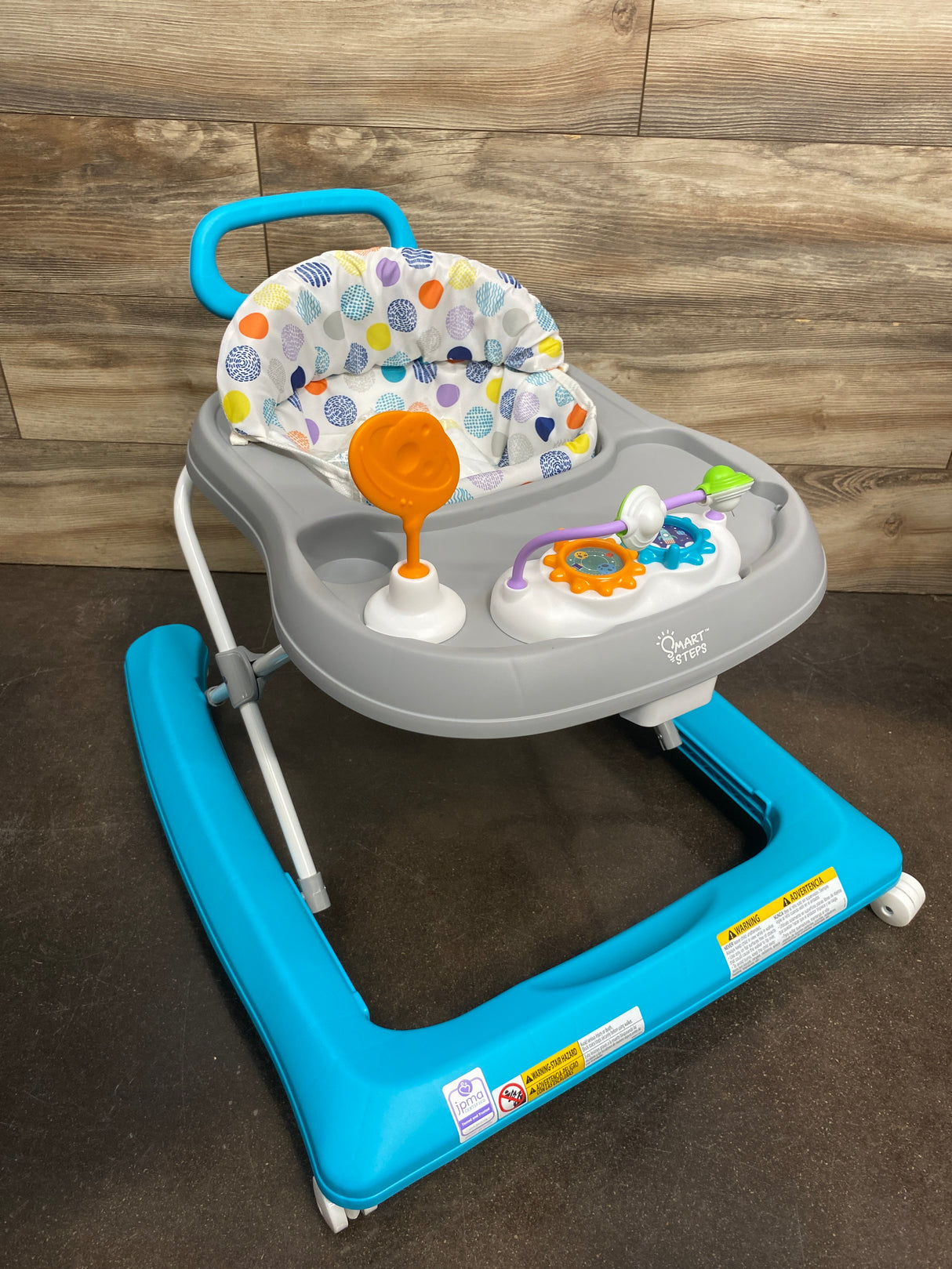 Smart Steps Trend PLUS 2-in-1 Walker in Orbits White