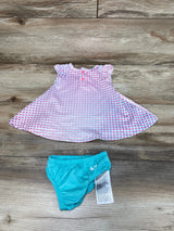 Nike 2pc Dri-Fit Dress & Bloomers White sz Newborn