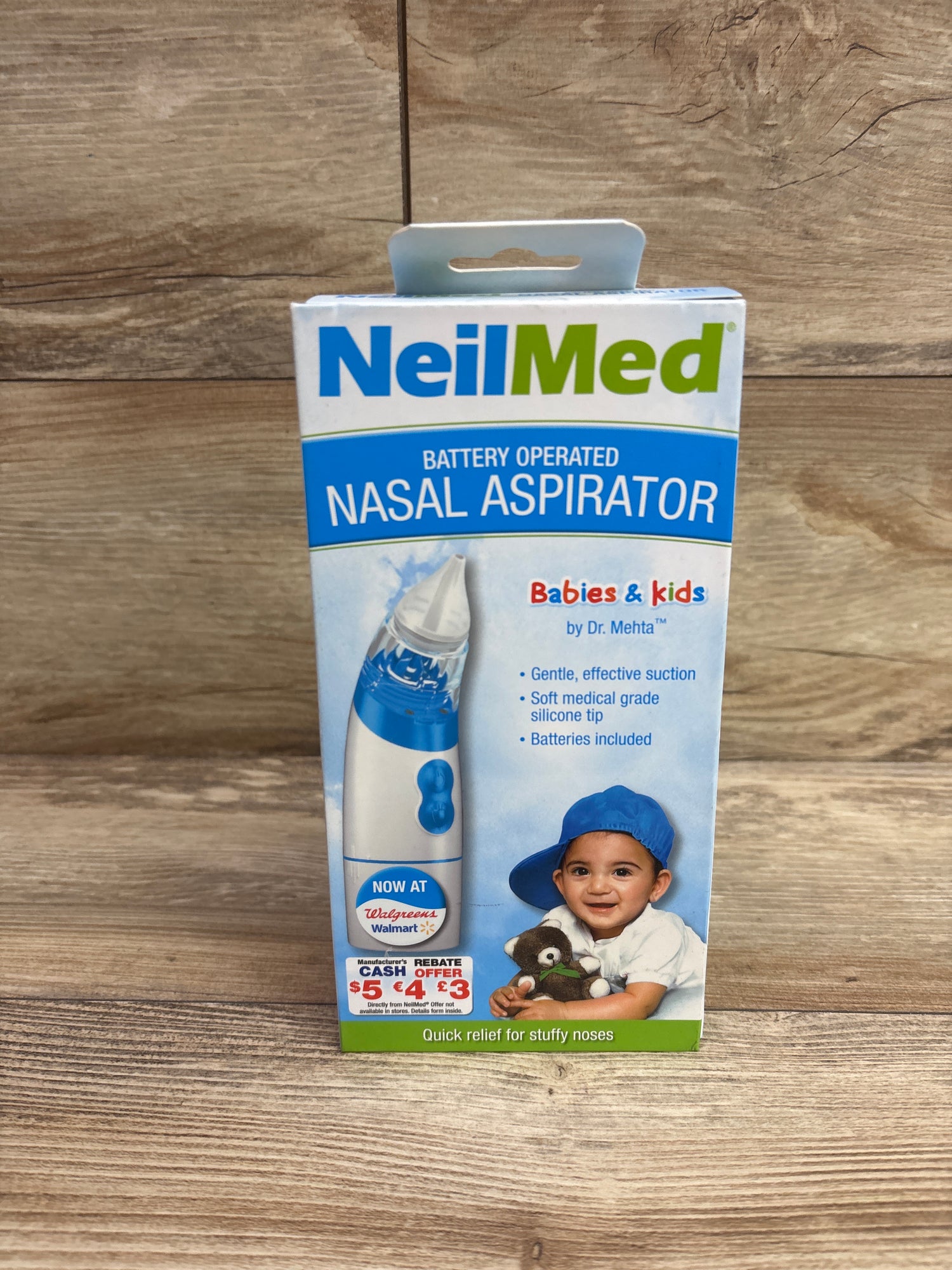 NEW NeilMed Battery Operated Nasal Aspirator