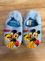 Disney Mickey And Friends Slippers Blue sz 9/10c