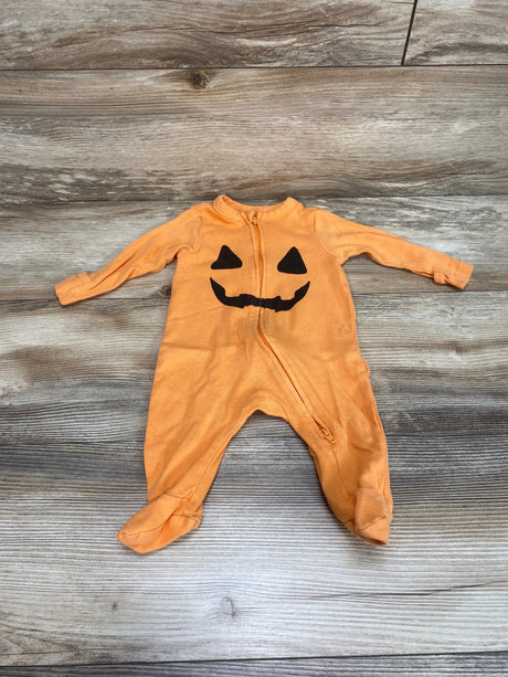 Old Navy Pumpkin Sleeper Orange sz 0-3m - Me n Mommy To Be