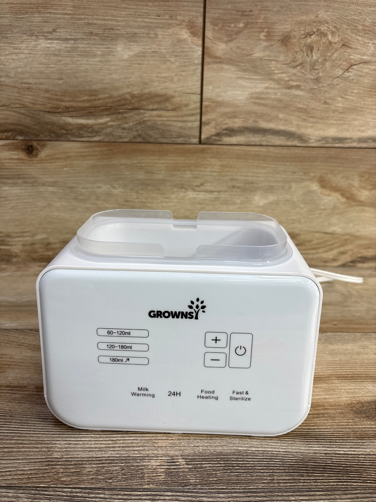 Grownsy Bottle Warmer & Sterilizer, White