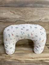 Boppy Nursing Pillow with Sand Safari Animals Slipcover