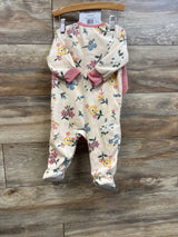 NEW Kids Headquarters 2pk Blanket Sleepers Pink sz 12m