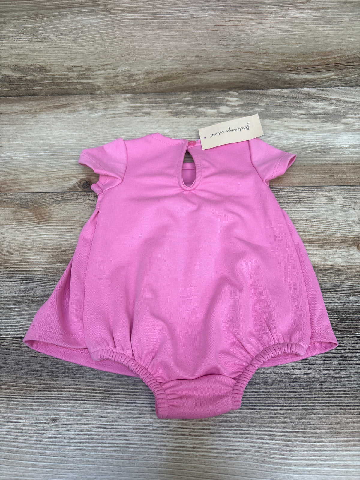 NEW First Impressions Bodysuit Dress Pink sz 0/3m