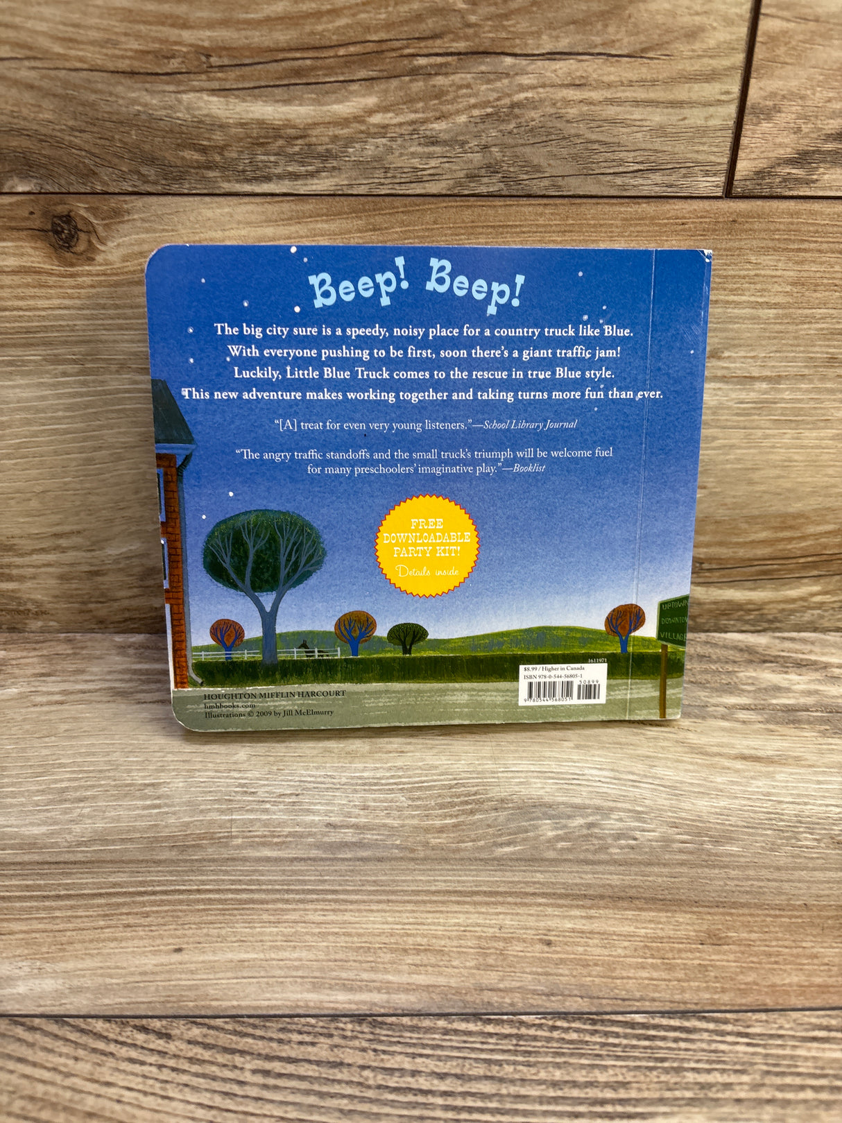 Little Blue Truck Leads the Way Board Book