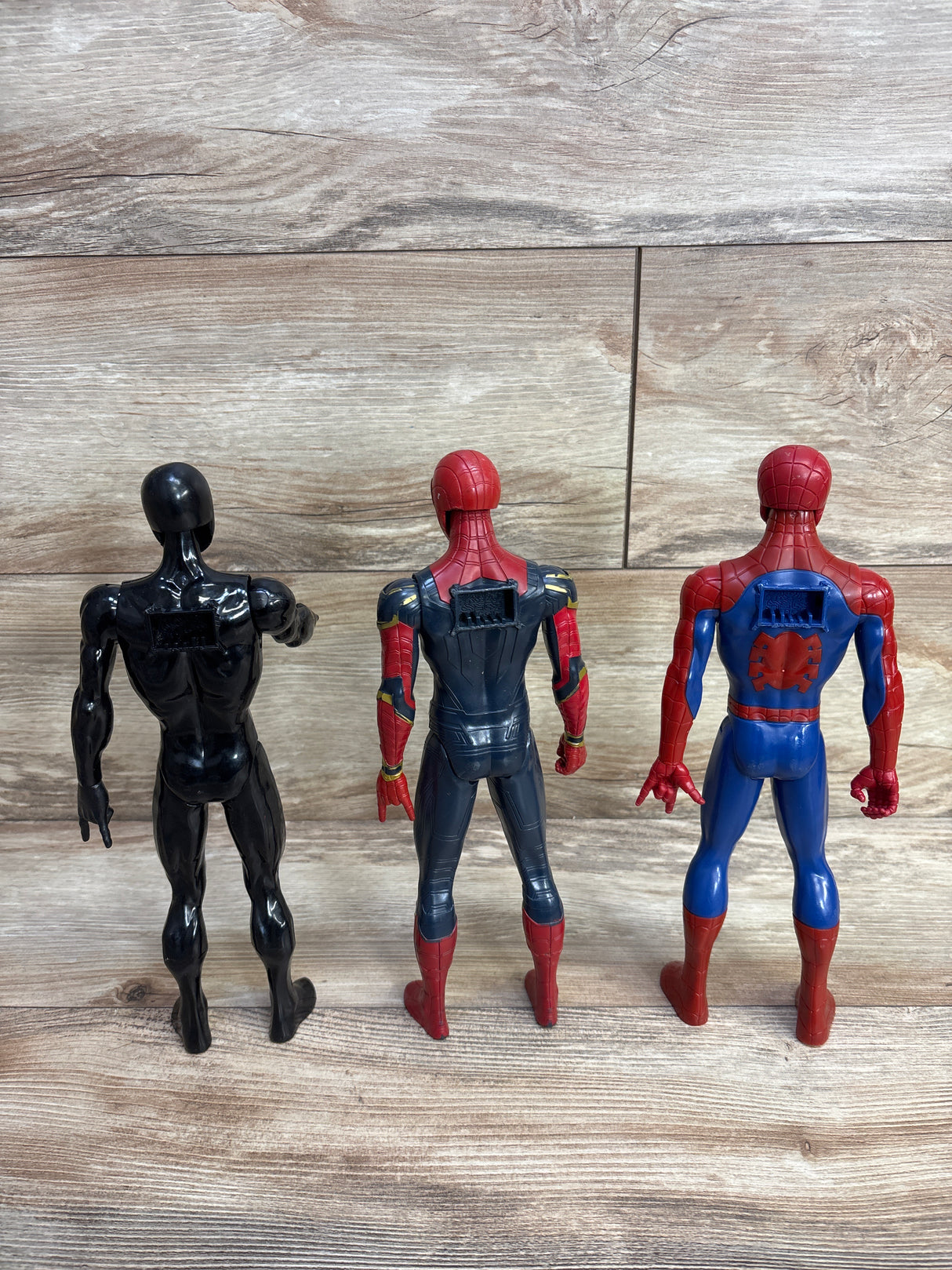 Spiderman 11.5'' Action Figures, 3pk