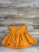 Old Navy Eyelet Trim Tunic Orange sz 18-24m