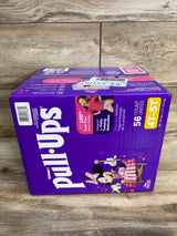 NEW Huggies Pull-Ups Girls' Training Pants, 56ct sz 4T-5T