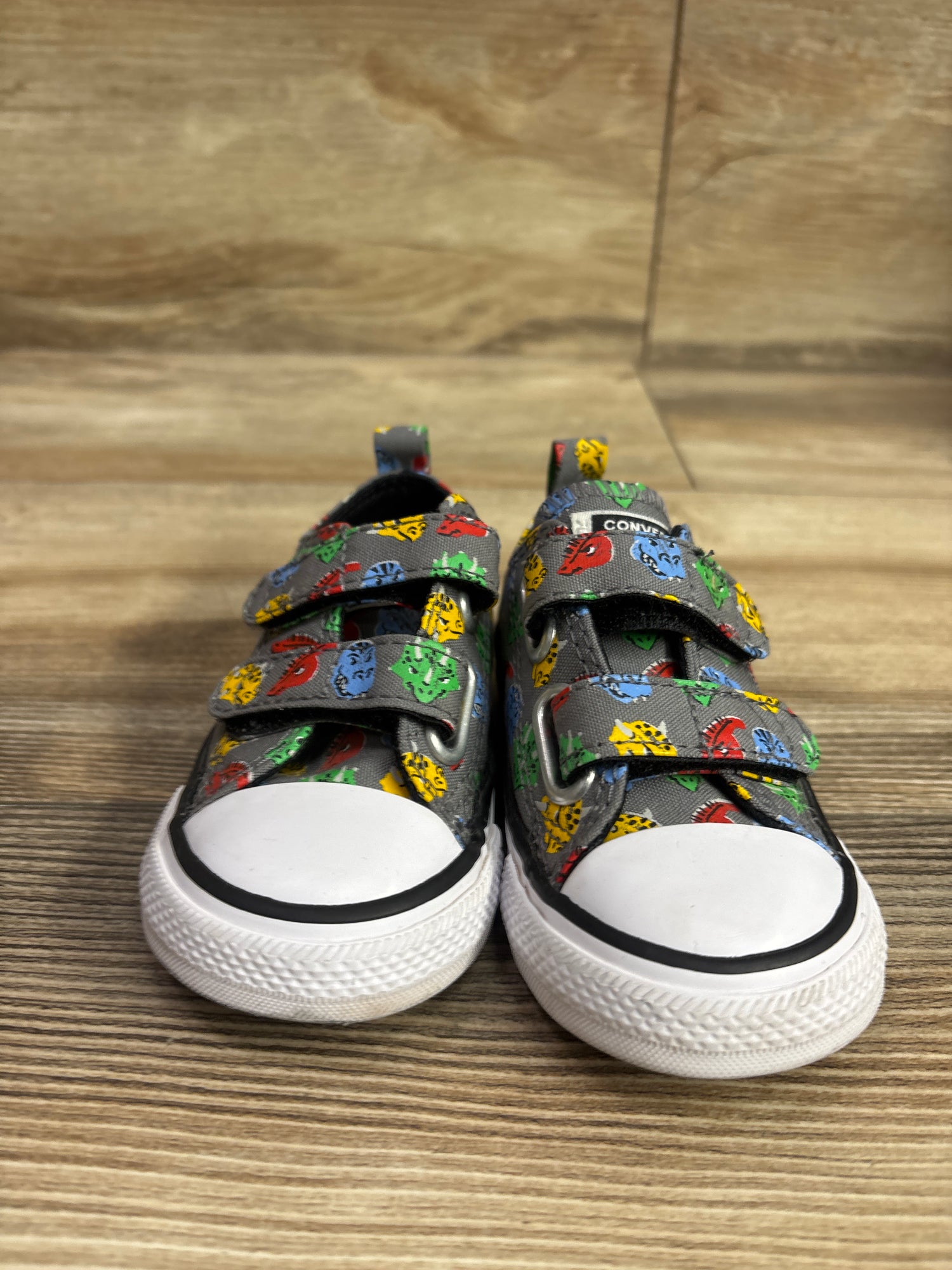 Converse Chuck Taylor All Star 2V Dino Sneakers Grey sz 5c