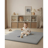 Blissful Diary Vegan Leather Baby Play Mat, 50x50