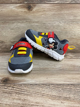 Disney Baby Mickey Mouse Athletic Sneakers Grey sz 6c