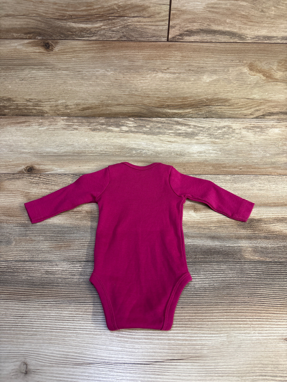 Primary Long Sleeve Bodysuit Hot Pink sz Newborn