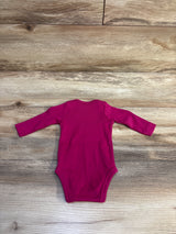 Primary Long Sleeve Bodysuit Hot Pink sz Newborn