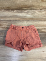 Cat & Jack Rayon Shorts Orange sz 3T