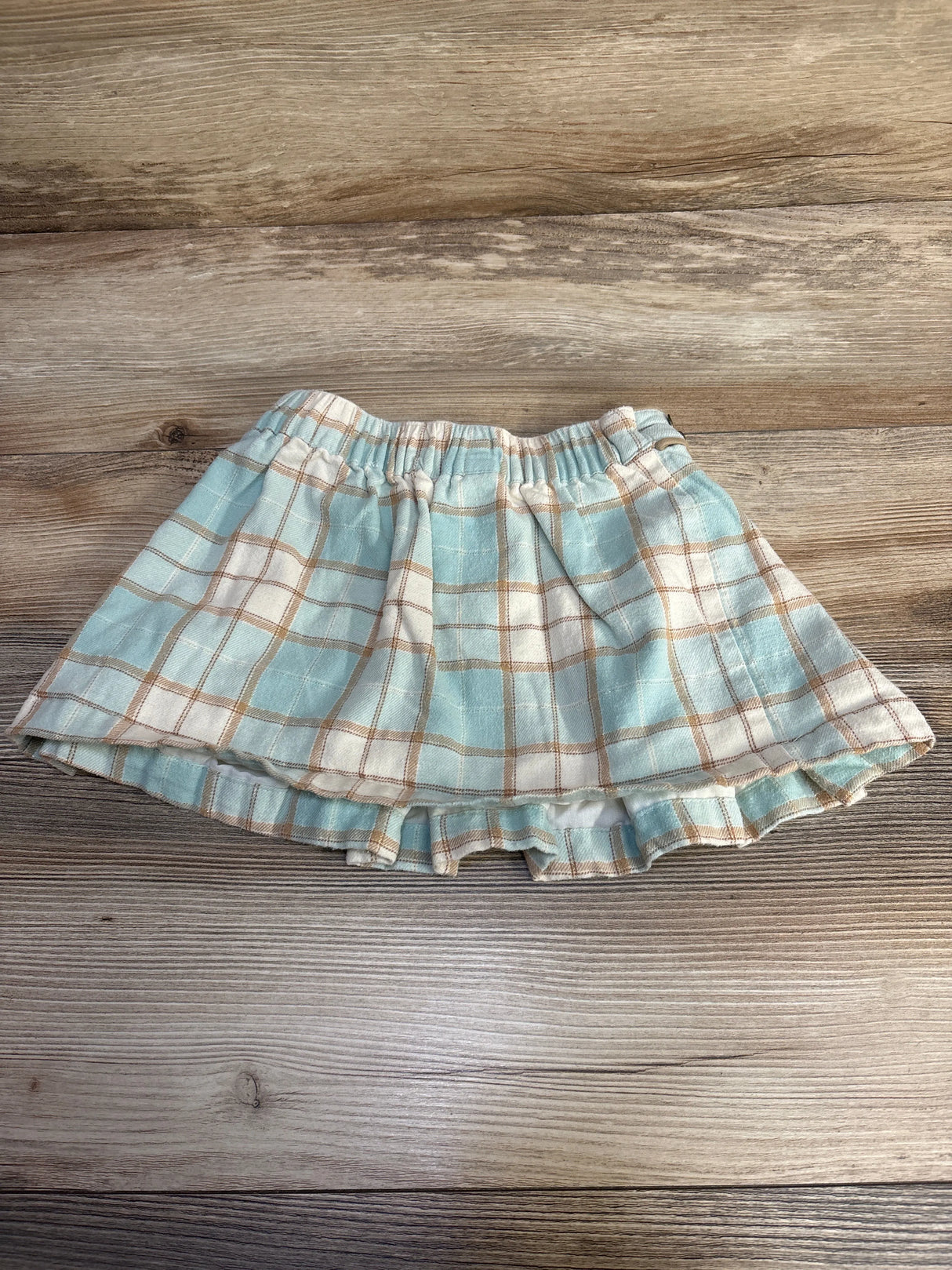 Plaid Skirt Blue sz 3T