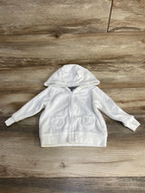 Carter's Terry Cloth Full Zip Hoodie White sz 9m