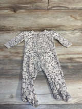 Carter's Thermal Floral Sleeper Beige sz 6m