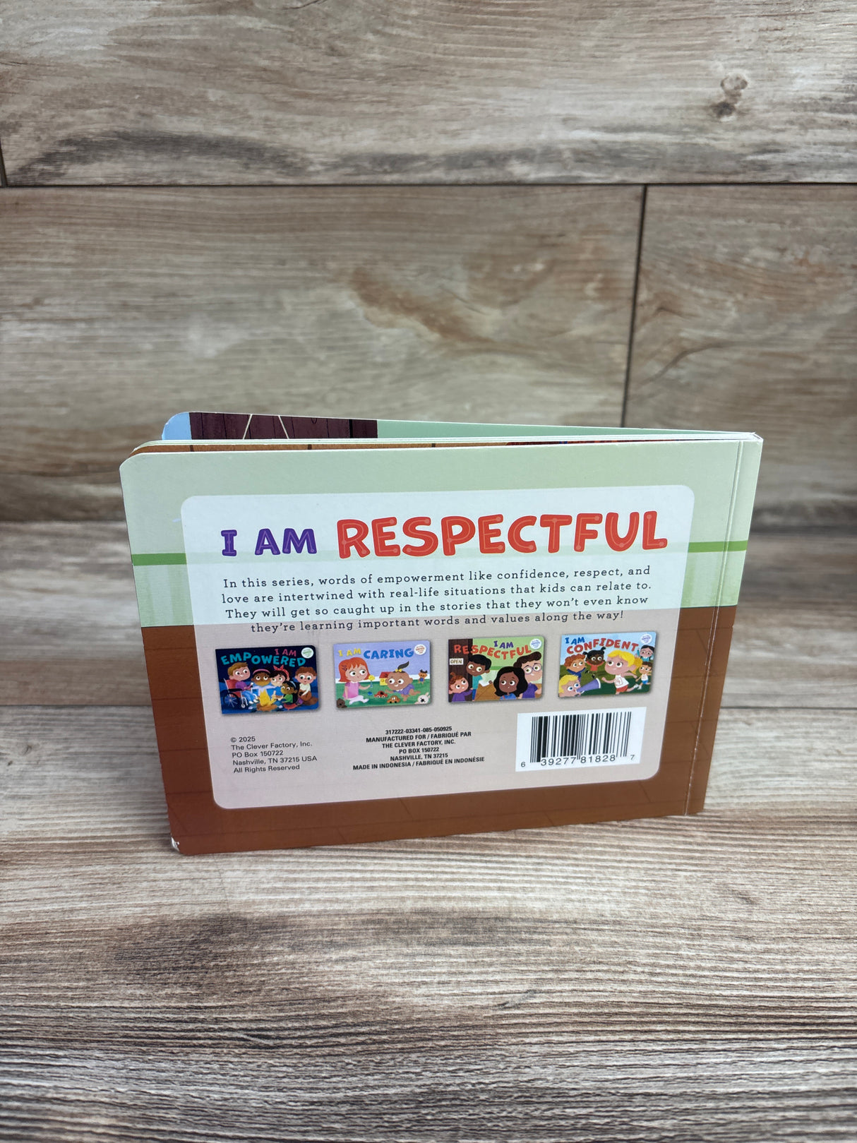 I Am Respectful Lift-a-Flap Board Book