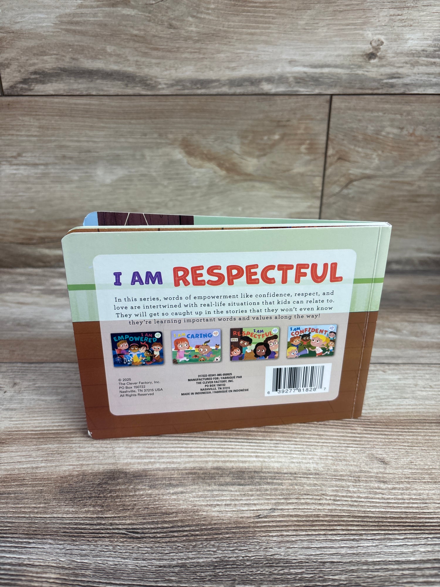 I Am Respectful Lift-a-Flap Board Book