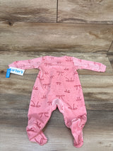 NEW Carter's Blanket Sleeper Pink sz Newborn