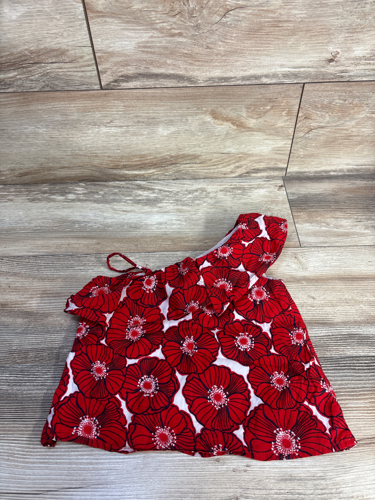 Janie & Jack The Poppy Sun Moto Top Red sz 3T