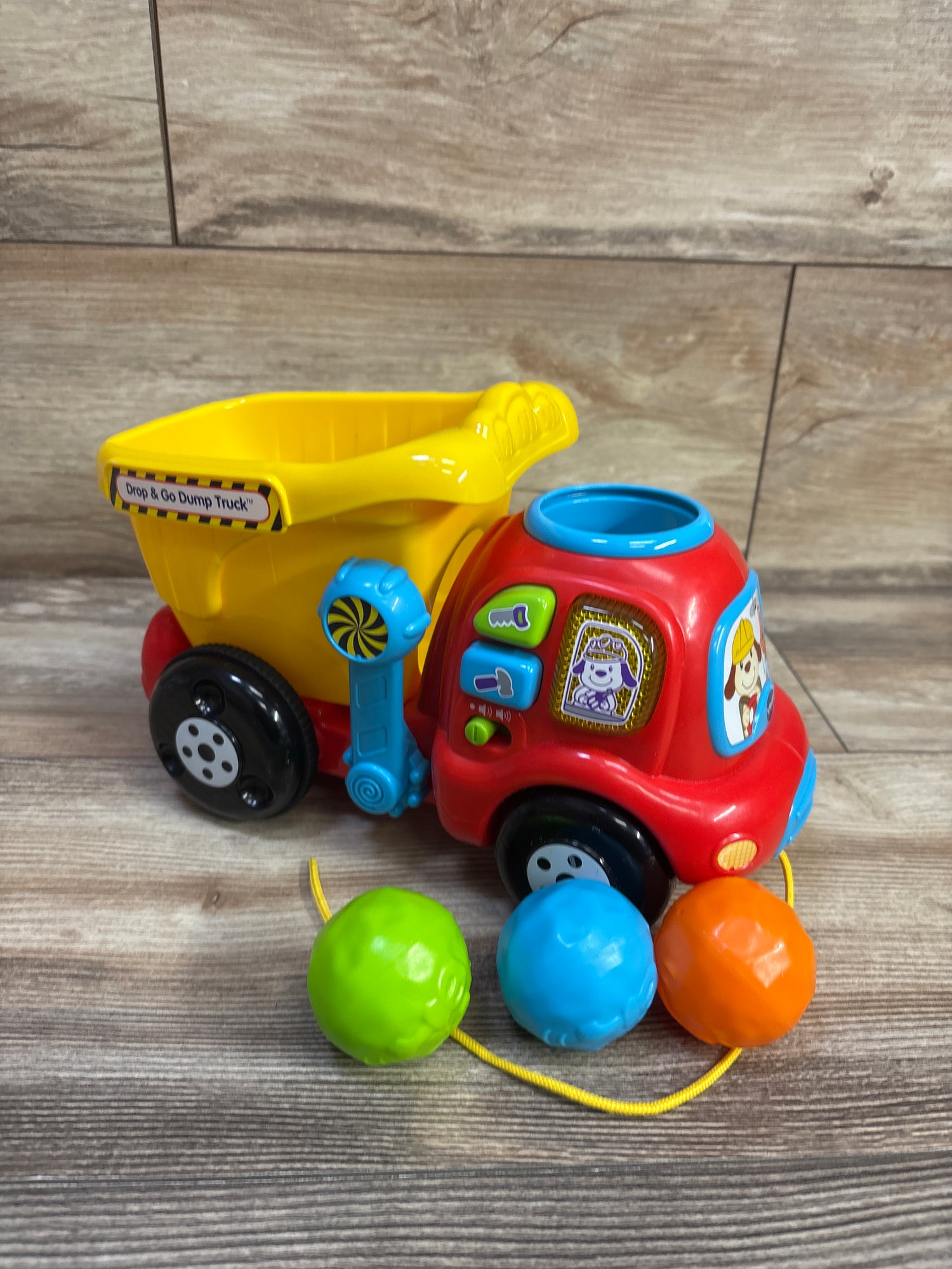 Vtech Drop & Go Dump Truck Red