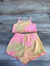 Shein 2pc Tank Top & Shorts Set Pink sz 18-24m