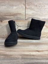 NEW Cat & Jack Arlo Faux Fur Lined Booties Black sz 1Y