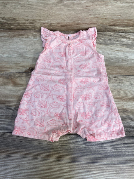 Kyle & Deena Seashells Romper Pink sz 6-9m - Me n Mommy To Be